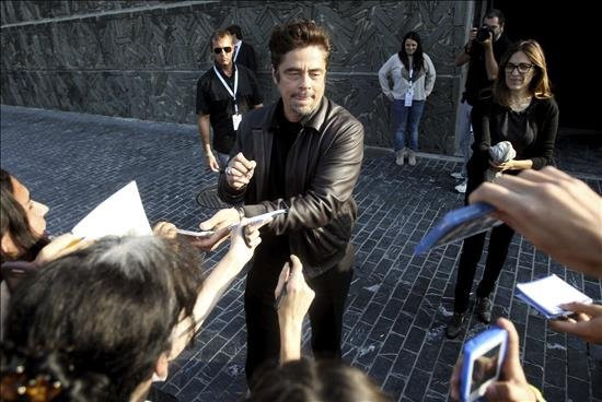 Benicio del Toro Nunca soñé con recibir un premio como el Donostia