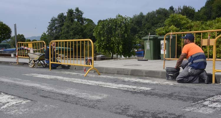 Pasos de cebra elevados evitarán las carreras en los muelles de Betanzos