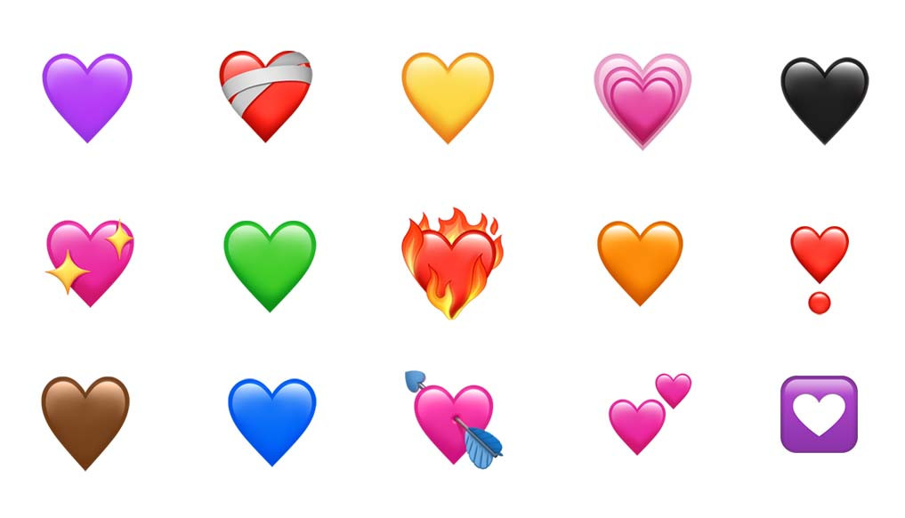 emoji de dos corazones