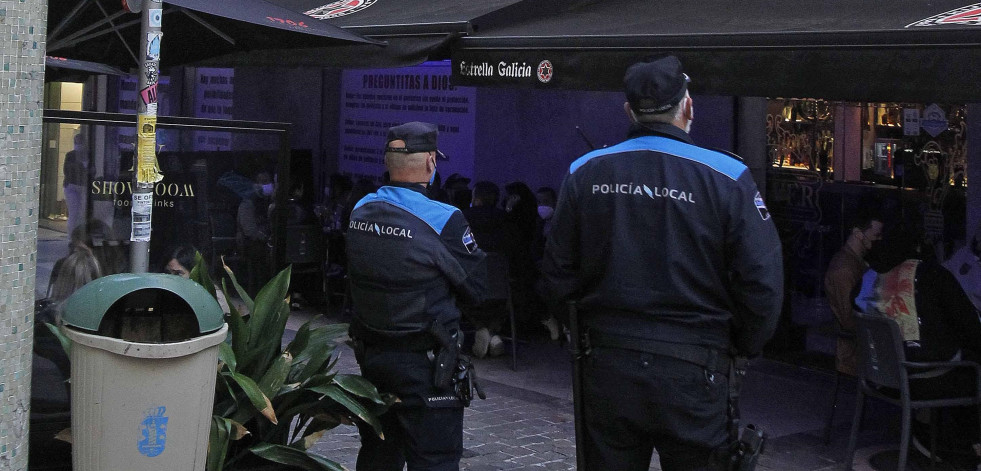 En libertad tres de los cuatro detenidos por el apuñalamiento de un hombre en A Coruña