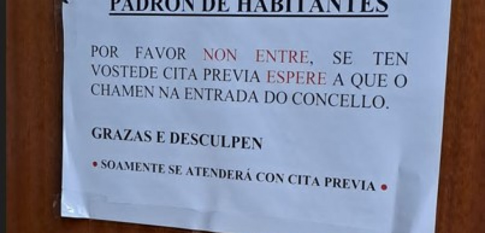 Alternativa dos Veciños exige que Bergondo suprima la cita previa antes de acabar el mes