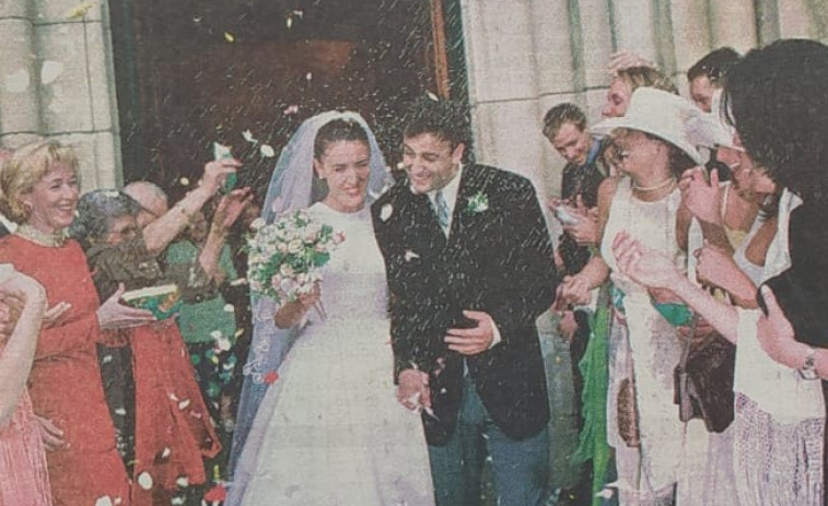 Hace 25 años: Todas las fotos y los detalles de la boda del deportivista Fran