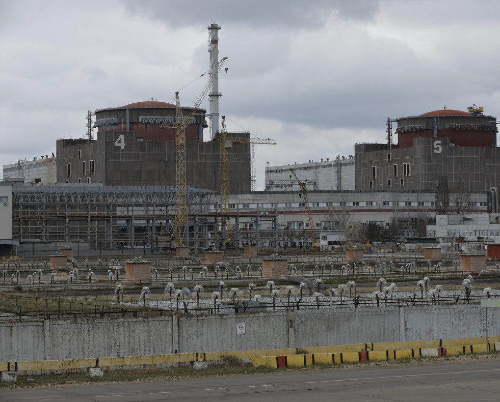 Planta nuclear de Zaporiyia en ucrania rusia