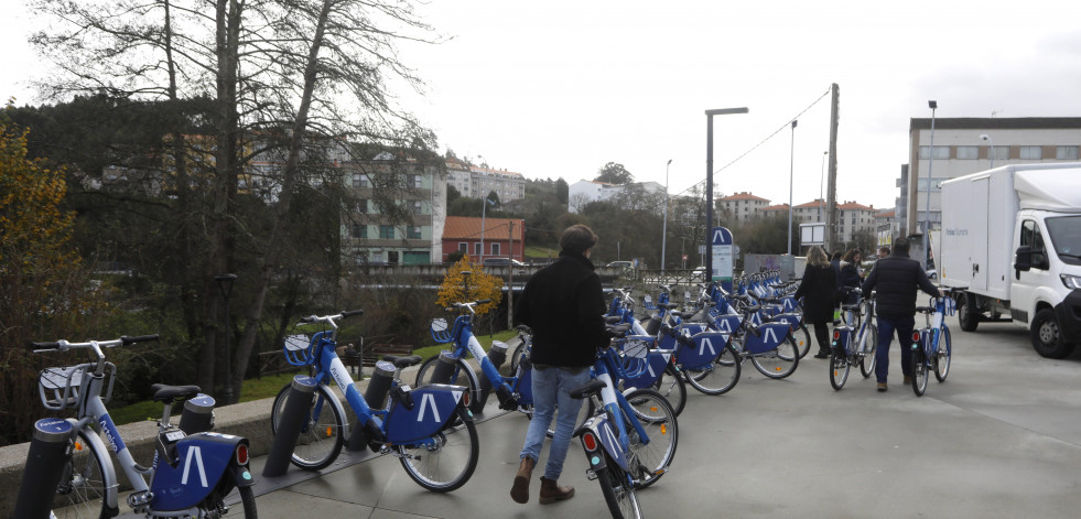 El servicio de bicicletas de Arteixo supera los 300 usuarios en un mes