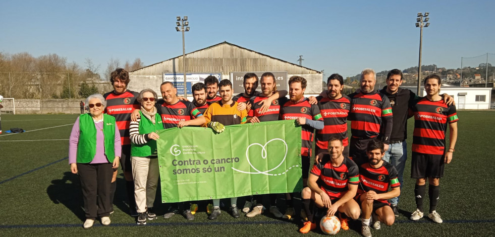 Clubes deportivos de Betanzos se suman a la campaña de la AECC el Día Mundial contra el Cáncer