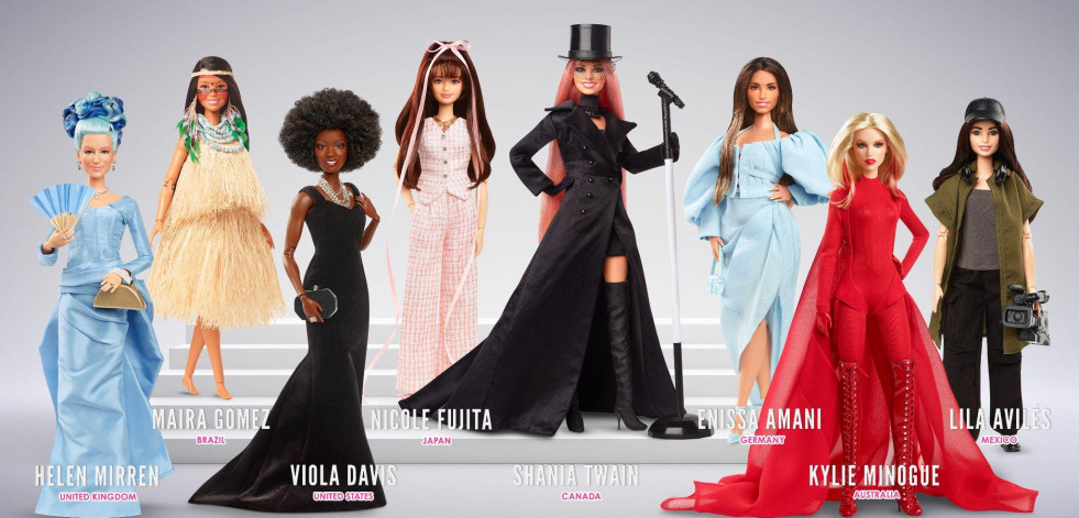 Kylie Minogue, Helen Mirren o Shania Twain ya tienen su Barbie por el 8M