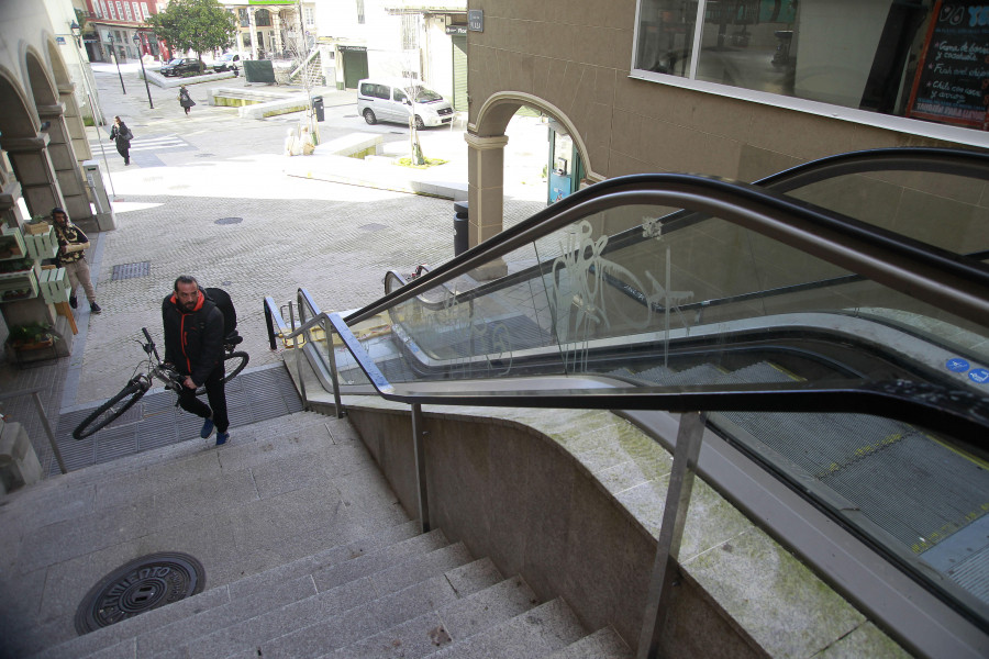 La ciudad invirtió más de cuatro millones de euros en escaleras y ascensores para salvar las cuestas
