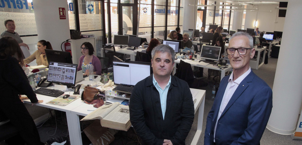 Rubén Ventureira asume la dirección de El Ideal Gallego y Andrés Ríos, nuevo director de Relaciones Institucionales de Editorial La Capital