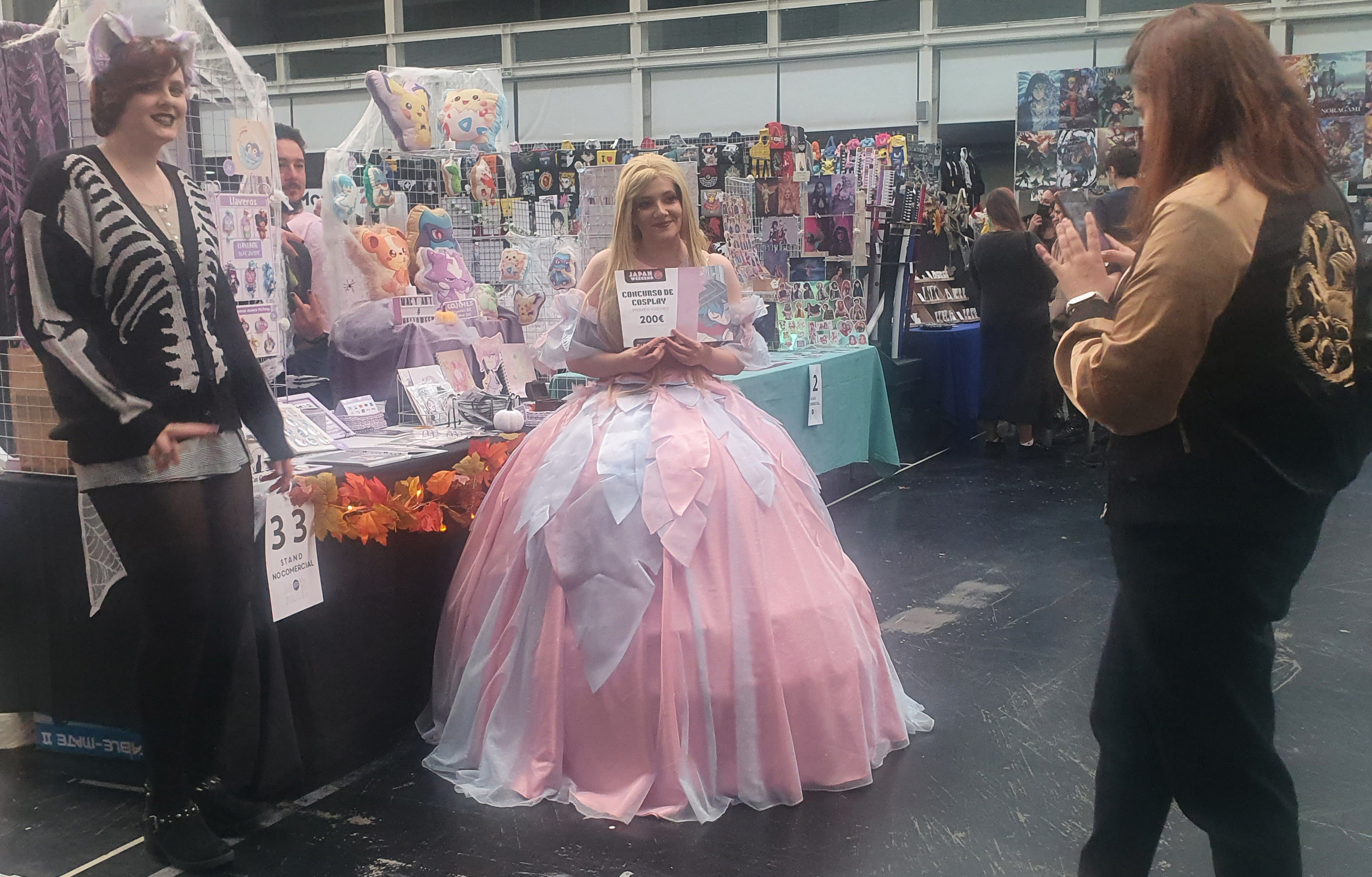 Un cosplay basado en Barbie se alzó con el primer premio en la Japan Weekend