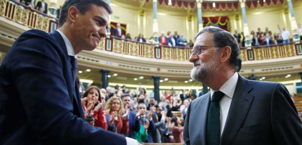 Rajoy señala a Sánchez, 