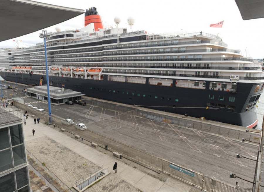 Evacuada una pasajera de un crucero para ser trasladada a un centro sanitario en A Coruña