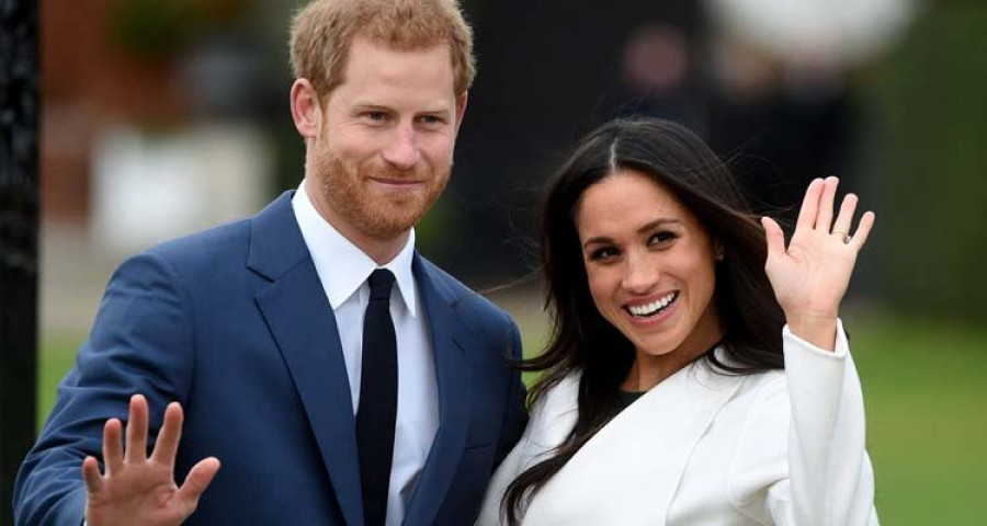 El príncipe Enrique de Inglaterra se compromete 
con la actriz Meghan Markle