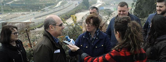 ARTEIXO-El corte de la AC-552 obliga desde hoy a que O Quinto Pino absorba el tráfico