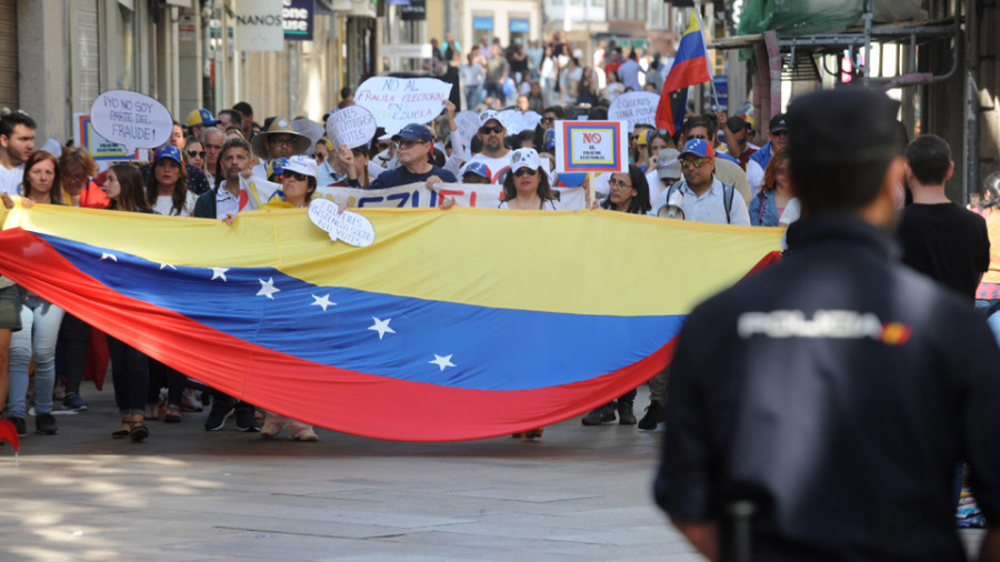 Los venezolanos dispararon un 84% las peticiones de asilo en A Coruña