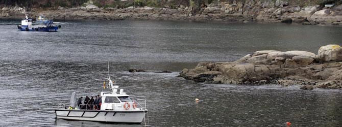 Hallan restos de artillería de La Ragazzona en la bocana de la ría de Ferrol