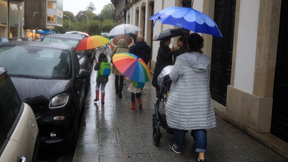 Clima A Coruña: termómetros en descenso y lluvias más persistentes