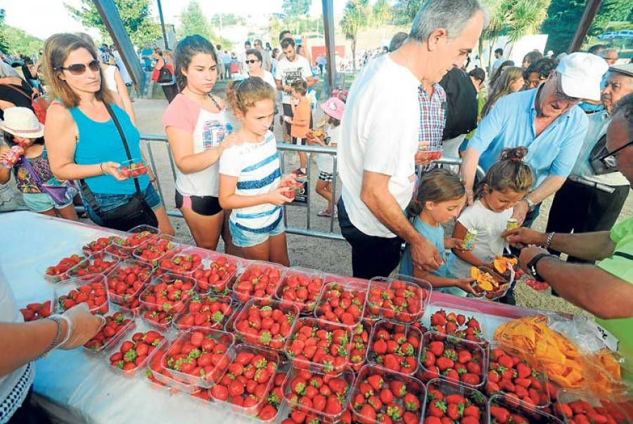 Eirís volverá a empacharse de fresas en su fiesta del 20 de agosto