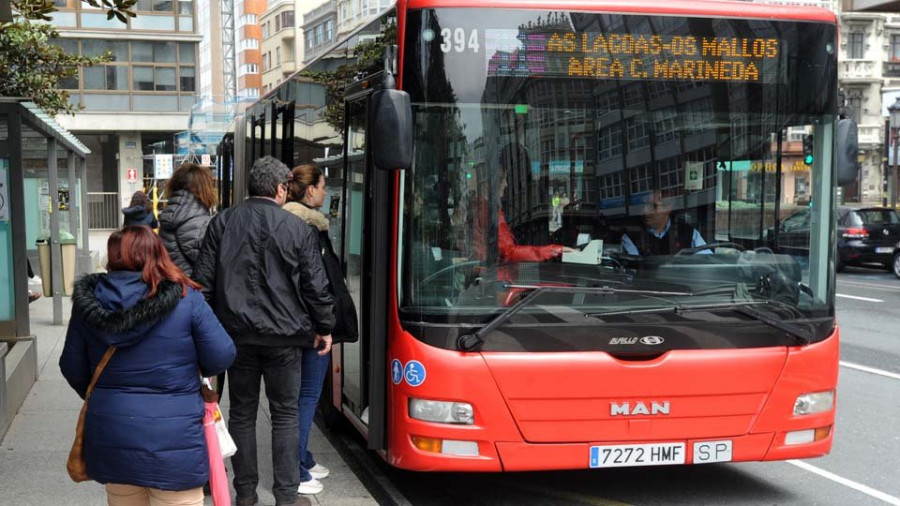 Los viajes en autobús urbano aumentaron un 5,8% desde que  se implantaron  las nuevas tarifas