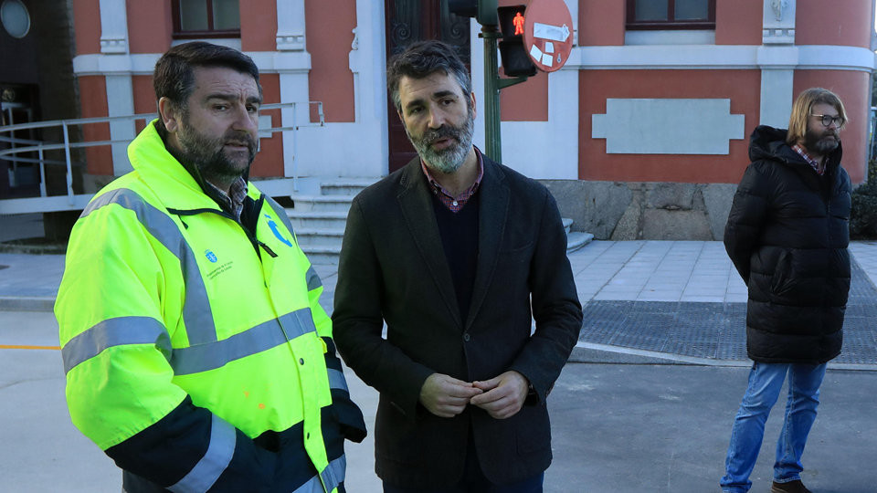 El tráfico en el viaducto de la ronda de Nelle se cortará solo el día en el que se retire la pieza principal del puente