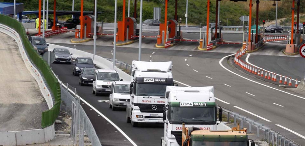 El peaje de Pastoriza solo será gratuito para los coches que vayan a Langosteira