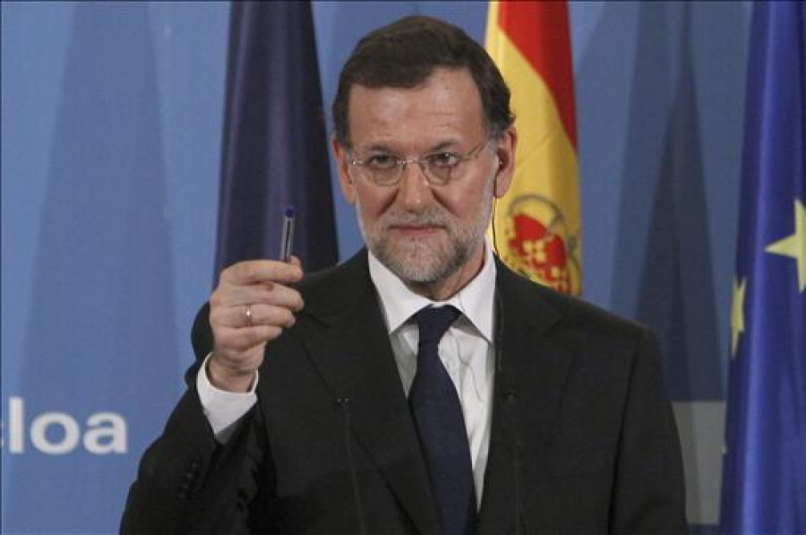 Rajoy anuncia un objetivo de déficit del 5,8%, superior al exigido por Bruselas