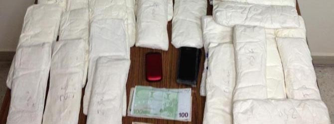 Los tripulantes del crucero detenidos llevaban la cocaína adosada al cuerpo