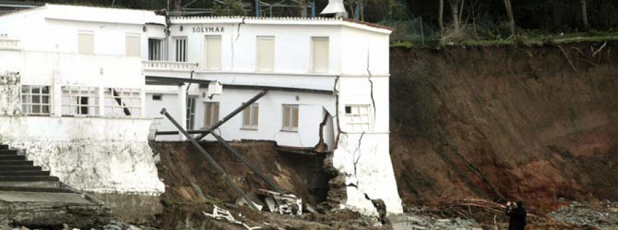 Los dueños de SolyMar de Miño ceden al municipio los terrenos afectados por los temporales