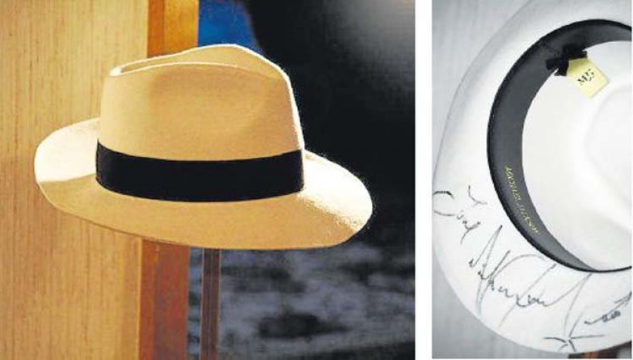 Empresario mostrar Sustancialmente Subastan un sombrero usado por Michael Jackson por 10.000 euros