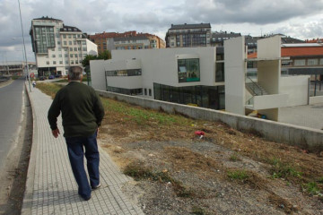 Una pantalla natural aislará el colegio de O Graxal de los ruidos de la N-VI