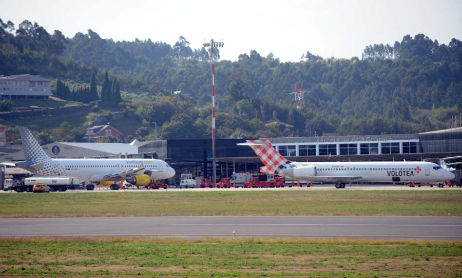 Alvedro tendrá una plataforma de giro que ahorrará a los aviones 3.500 kilómetros al año