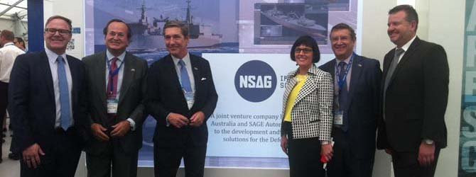 Navantia se afianza en Australia aliándose con la local SAGE