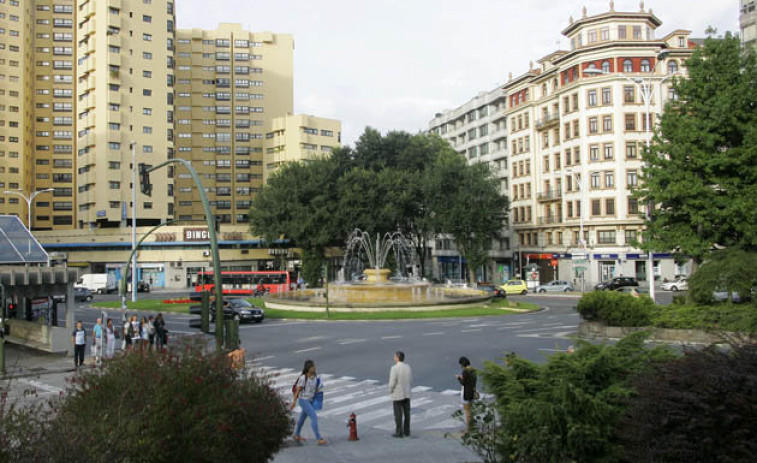 Obras en Elviña, el acceso de Alfonso Molina a la ronda de Outeiro y Cuatro Caminos