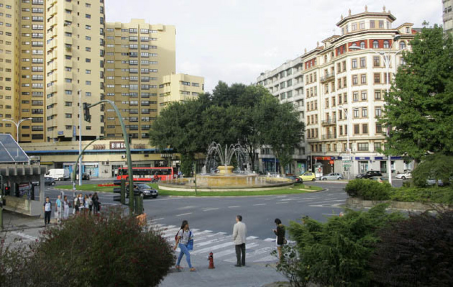 Obras en Elviña, el acceso de Alfonso Molina a la ronda de Outeiro y Cuatro Caminos