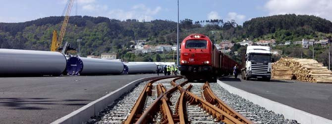 Abierta la licitación de las obras del ferrocarril al puerto exterior ferrolano