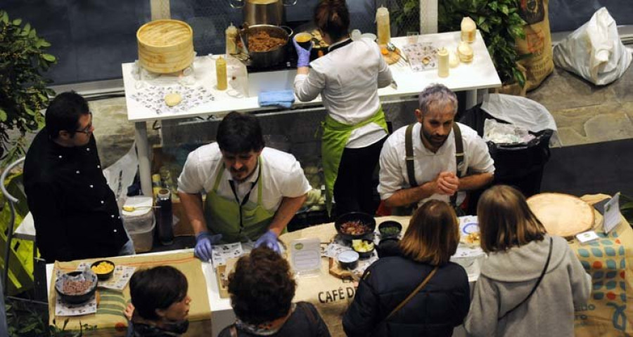 El certamen “Coruña Sabe” triunfa entre los asistentes como antesala al Fórum Gastronómico