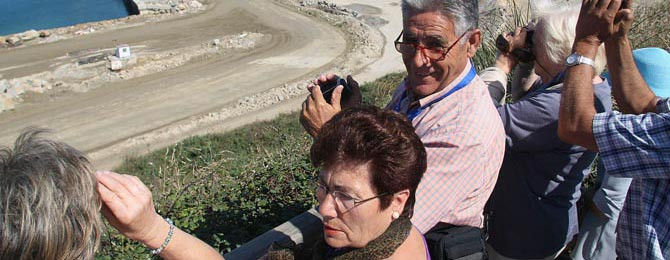 Las visitas a Langosteira permitirán por primera vez bajar hasta el muelle