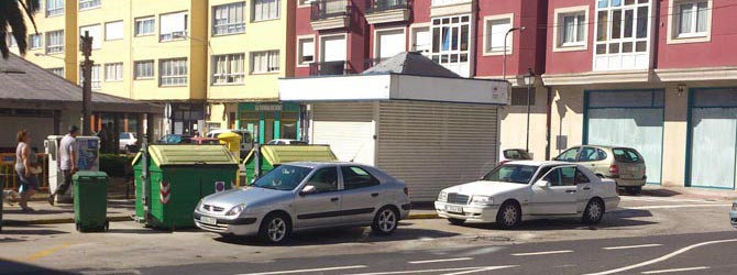 Sada retirará el quiosco de Barrié de la Maza y reordenará después la plaza de la Iglesia Nueva