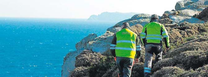 Sin rastro del pescador arteixán desaparecido el domingo en  el entorno de Punta Nariga