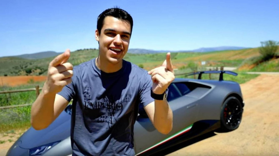 Detenido un Youtuber conduciendo a 228 km/hora en un Lamborghini