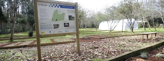 El parque botánico del Montón se prepara para abrir al público en Ferrol