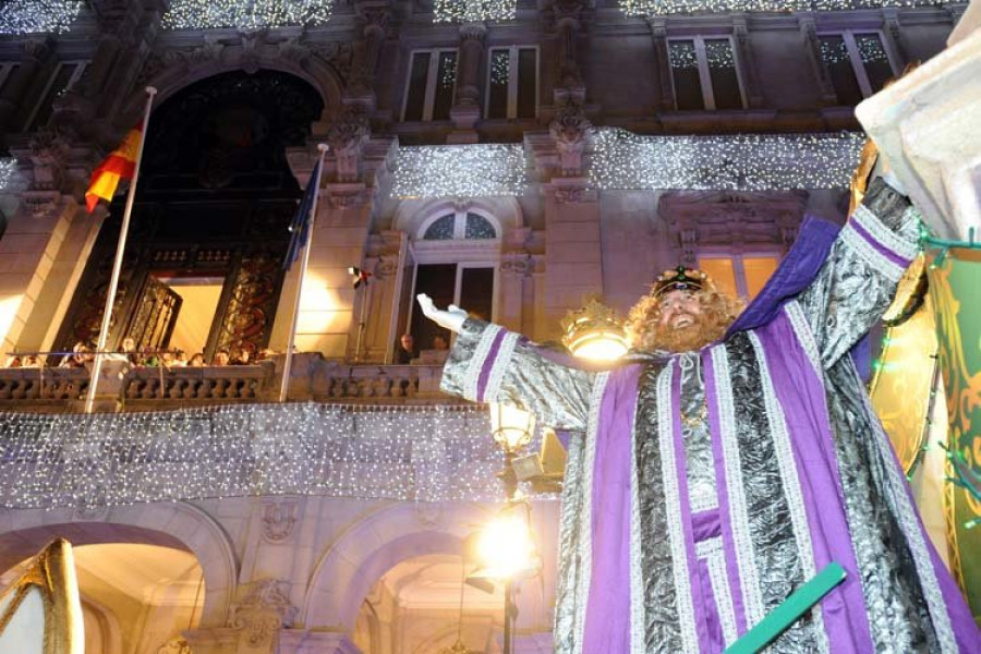 Así fue la cabalgata de Reyes A Coruña 2019