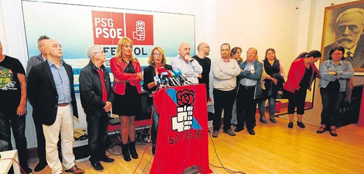 El PSOE advierte de la posibilidad 
de transfuguismo de Lemos y Méndez