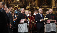 La ofrenda al Apóstol y las proclamas para un cambio político marcan los festejos del Día de Galicia