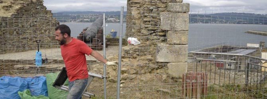 SADA-Los trabajos de la primera fase de consolidación de Fontán autorizada por Patrimonio terminarán hoy