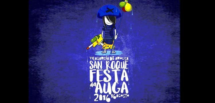 Un diseño del ilustrador David Lages pone cara a la Festa da Auga 2016