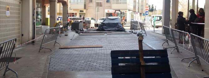 Sada revisa el proyecto de la calle Oleiros para unificar la zona comercial