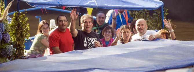 BETANZOS-Una tranquila segunda jira al campo de Os Caneiros cierra un año más las fiestas de San Roque