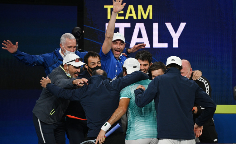 Italia deja a España, sin Nadal, fuera de la final