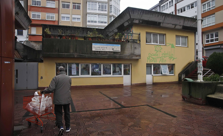 El Ayuntamiento realizará una reparación urgente en la escuela infantil de Monte Alto