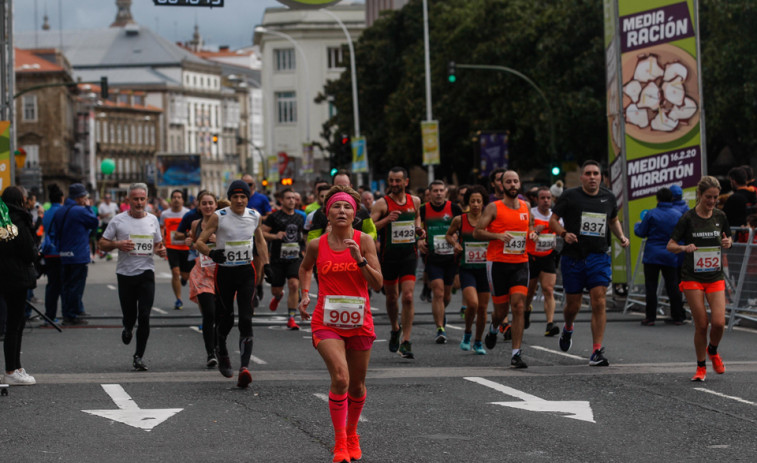 Estos serán los cortes de tráfico por el maratón Coruña21